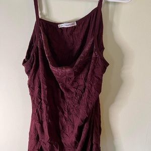 Bundle of Sz 3xl Camis.  Burgundy, Blue and Pink.  Very nice condition